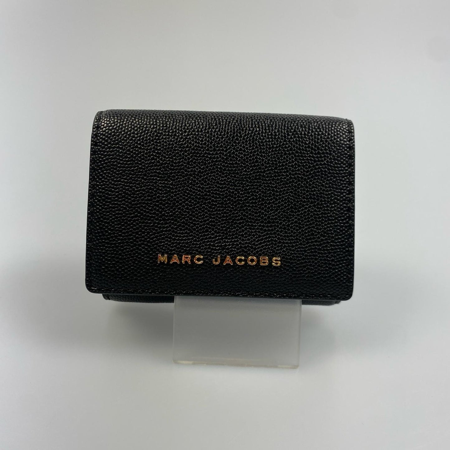 【中古】MARC JACOBS | マークジェイコブス MEDIUM TRIFOLD 三つ折り財布 S116M06SP21 ブラック