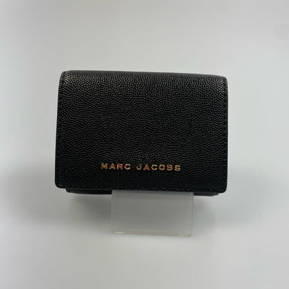【中古】MARC JACOBS | マークジェイコブス MEDIUM TRIFOLD 三つ折り財布 S116M06SP21 ブラック