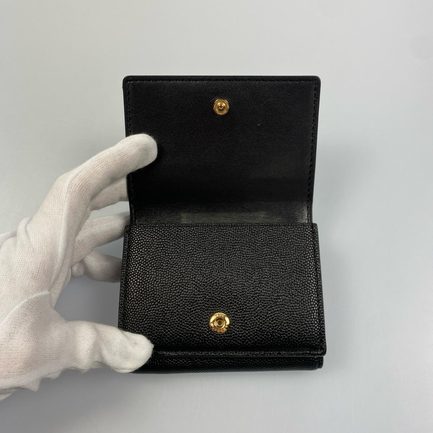 【中古】MARC JACOBS | マークジェイコブス MEDIUM TRIFOLD 三つ折り財布 S116M06SP21 ブラック