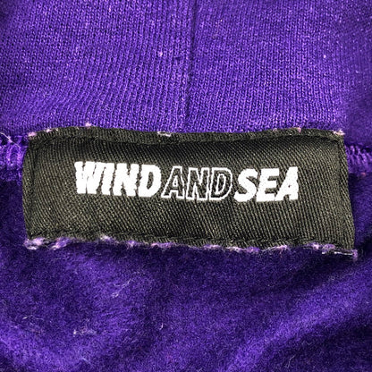 【中古】WIND AND SEA | ウィンダンシーウインダンシー パーカー PWM30190 2020A/W パープル