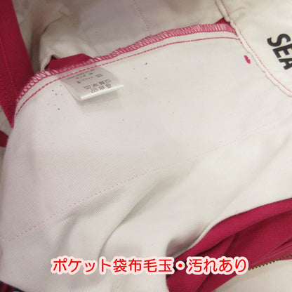 【中古】WIND AND SEA | ウィンダンシーウインダンシー 2TUCK TROUSERS パンツ WDS-20S2-PT-03 ピンク サイズ：S