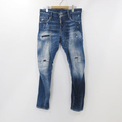 【中古】DSQUARED2 | ディースクエアード TIDY BIKER JEAN デニムパンツ S74LB0516 ブルー サイズ：48