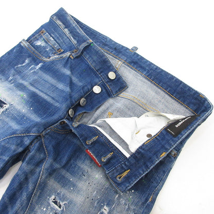 【中古】DSQUARED2 | ディースクエアード TIDY BIKER JEAN デニムパンツ S74LB0516 ブルー サイズ：48