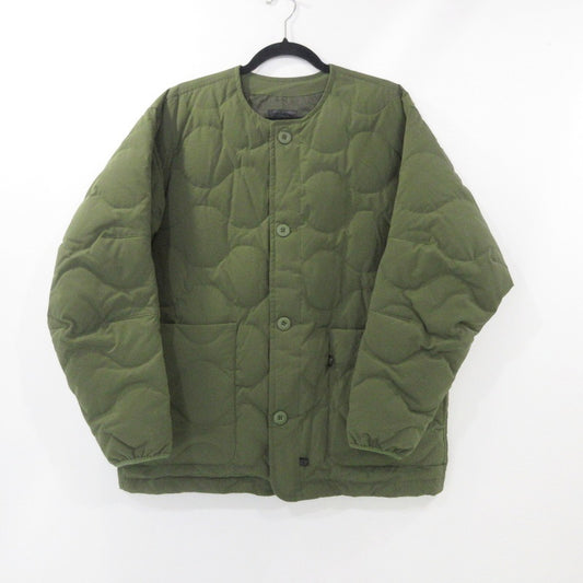 【中古】DAIWA PIER39 | ダイワピア TECH QUILT DOWN LINER CARDIGAN ダウンジャケット BJ-26022W オリーブ サイズ：S
