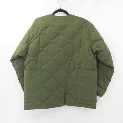 【中古】DAIWA PIER39 | ダイワピア TECH QUILT DOWN LINER CARDIGAN ダウンジャケット BJ-26022W オリーブ サイズ：S