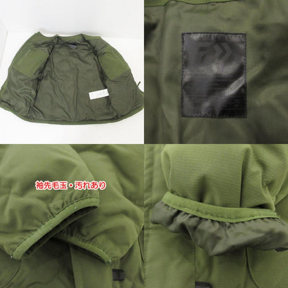 【中古】DAIWA PIER39 | ダイワピア TECH QUILT DOWN LINER CARDIGAN ダウンジャケット BJ-26022W オリーブ サイズ：S