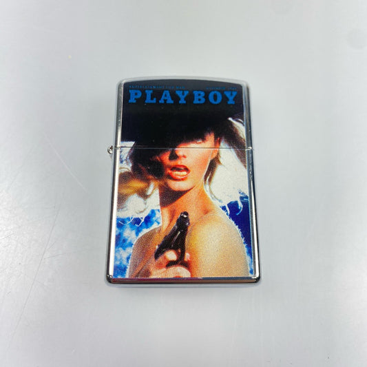 【中古】ZIPPO | ジッポ November '65 James Bond ライター PLAYBOY 年式:2005年製 シルバー