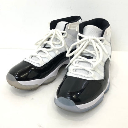 【中古】NIKE | ナイキ AIR JORDAN 11 RETRO スニーカー 378037-100 ホワイト 28.5cm