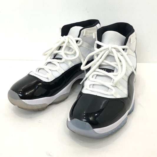 【中古】NIKE | ナイキ AIR JORDAN 11 RETRO スニーカー 378037-100 ホワイト 28.5cm
