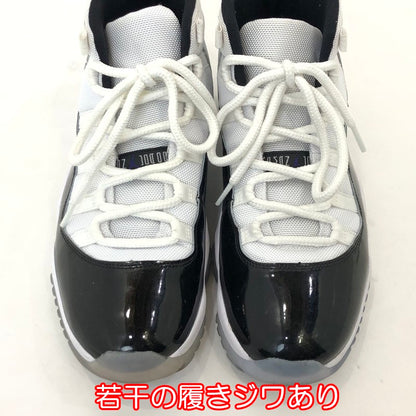 【中古】NIKE | ナイキ AIR JORDAN 11 RETRO スニーカー 378037-100 ホワイト 28.5cm