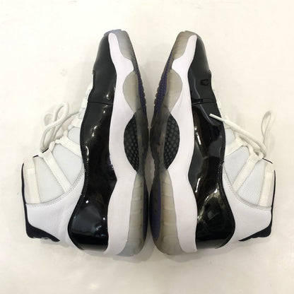 【中古】NIKE | ナイキ AIR JORDAN 11 RETRO スニーカー 378037-100 ホワイト 28.5cm