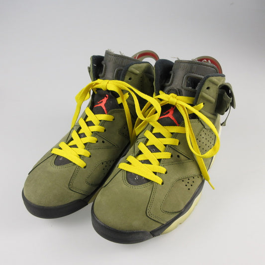 【中古】NIKE | ナイキ AIR JORDAN 6 RETRO CACTUS JACK スニーカー CN1084-200 カーキ 26.5cm