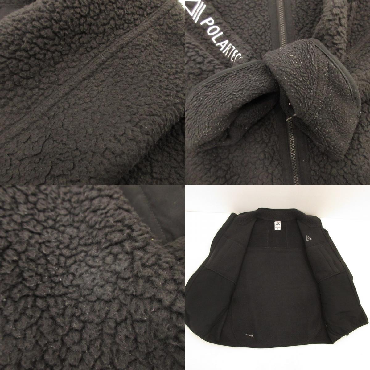 【中古】NIKE ACG | ナイキ エーシージー WOLF FULLZIP L/S TOP その他トップス FN0373-010 ブラック サイズ：M