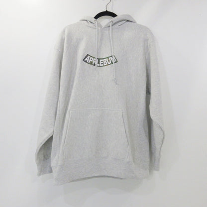 【中古】APPLE BUM | アップルバム CRSB WORM SWEAT PARKA パーカー GT2320401 グレー サイズ：XL