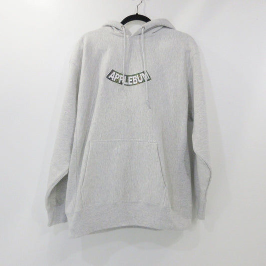 【中古】APPLE BUM | アップルバム CRSB WORM SWEAT PARKA パーカー GT2320401 グレー サイズ：XL