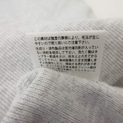 【中古】APPLE BUM | アップルバム CRSB WORM SWEAT PARKA パーカー GT2320401 グレー サイズ：XL