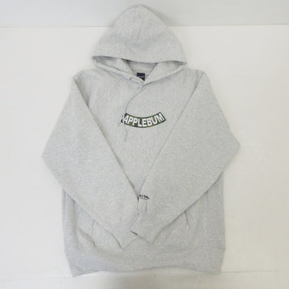 【中古】APPLE BUM | アップルバム CRSB WORM SWEAT PARKA パーカー GT2320401 グレー サイズ：XL