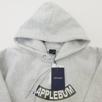 【中古】APPLE BUM | アップルバム CRSB WORM SWEAT PARKA パーカー GT2320401 グレー サイズ：XL