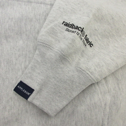 【中古】APPLE BUM | アップルバム CRSB WORM SWEAT PARKA パーカー GT2320401 グレー サイズ：XL