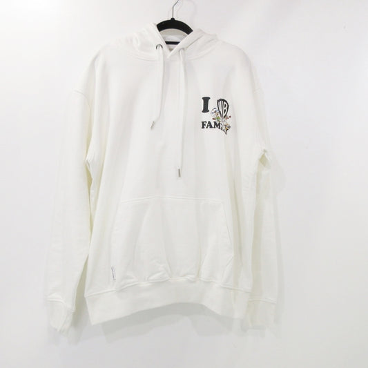 【中古】 HOODIE WB I LOVE パーカー HF2308WH ホワイト サイズ：M