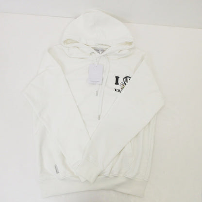 【中古】 HOODIE WB I LOVE パーカー HF2308WH ホワイト サイズ：M