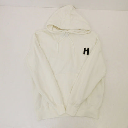 【中古】HOLLYWOOD RANCH MARKET | ハリウッドランチマーケット レイジーHワッペンスウェットフーディ パーカー ホワイト サイズ：S