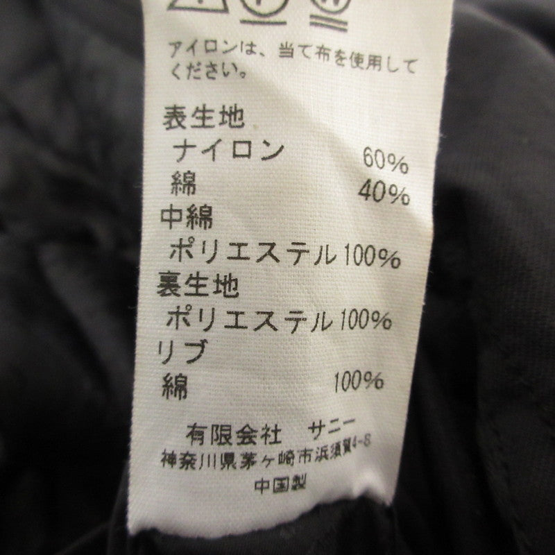 【中古】HIGH!STANDARD(聖林公司 | ハイスタンダード オーバーサイズダービージャケット ブルゾン 2023A/W ブラック サイズ：M