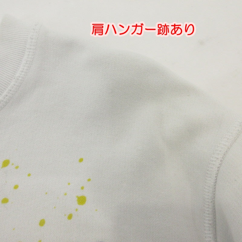 【中古】DSQUARED2 | ディースクエアード Icon Splatter Sweat スウェット S79GU0073 ホワイト サイズ：S