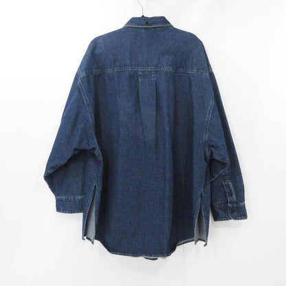 【中古】WILLY CHAVARRIA(LANTIKIコーナー) | ウィリーチャバリア BIG DADDY BUTTON DOWN DENIM 長袖シャツ ネイビー サイズ：S