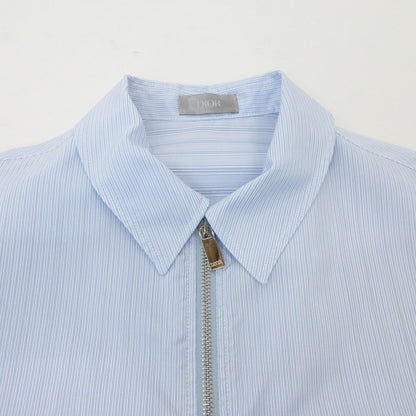 【中古】Dior | ディオール ブルゾン 193C536D847B ライトブルー サイズ：44
