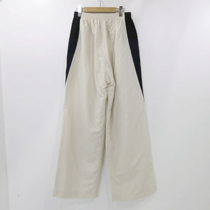 【中古】BALENCIAGA | バレンシアガ 3B LOGO SPORTS TRACK PANTS パンツ 746510 TQ43 アイボリー サイズ：S