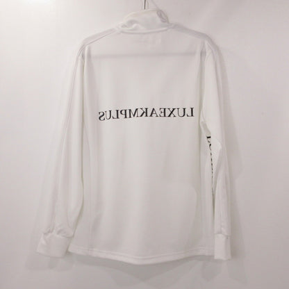 【中古】AKM(志風音) | エーケーエムシフォン JERSEY TRACK JACKET ジャージ LAO-23011 2023S/S ホワイト サイズ：L