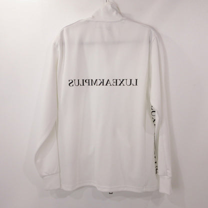 【中古】AKM(志風音) | エーケーエムシフォン JERSEY TRACK JACKET ジャージ LAO-23011 ホワイト サイズ：XL
