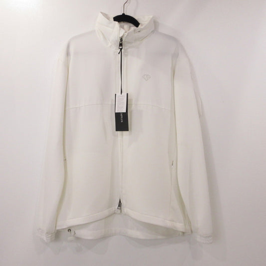 【中古】AKM(志風音) | エーケーエムシフォン TRACK BLOUSON ジャージ LAO-23003 ホワイト サイズ：L