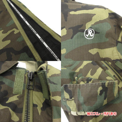 【中古】W)TAPS | ダブルタップス BUDS/LS/COTTON ミリタリージャケット 202BRRID-SHM01S カモ サイズ：3