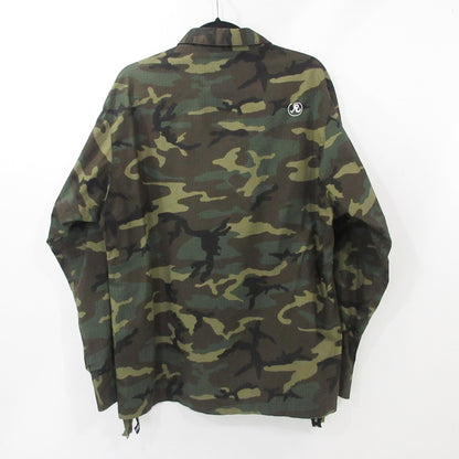 【中古】W)TAPS | ダブルタップス BUDS/LS/COTTON ミリタリージャケット 202BRRID-SHM01S カモ サイズ：3