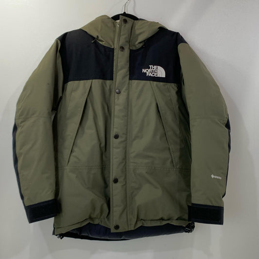 【中古】THE NORTH FACE | ザ・ノースフェイス MOUNTAIN DOWN JACKET ダウンジャケット ND91930 カーキ サイズ：S
