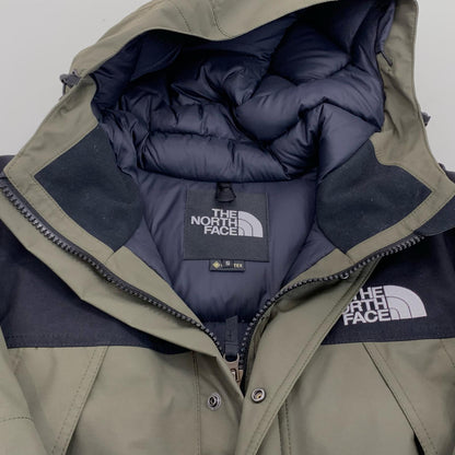 【中古】THE NORTH FACE | ザ・ノースフェイス MOUNTAIN DOWN JACKET ダウンジャケット ND91930 カーキ サイズ：S