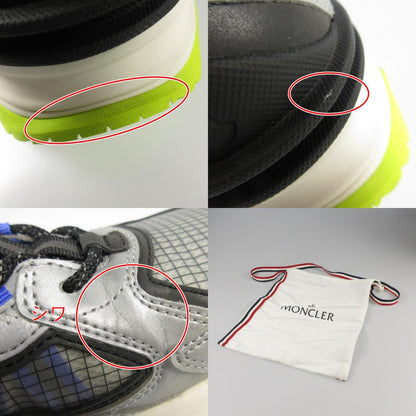 【中古】MONCLER | モンクレール LITE RUNNER スニーカー 4M00230 M2832 27.0cm グレー