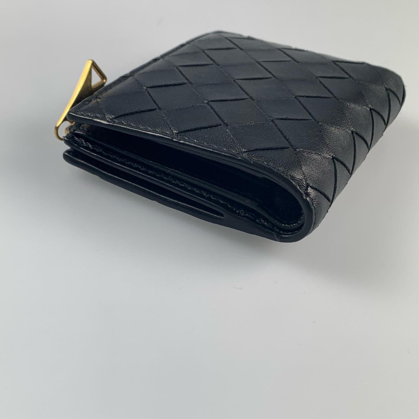 【中古】BOTTEGA VENETA | ボッテガヴェネタ スモール二つ折りウォレット 二つ折り財布 707601