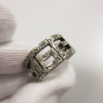 【中古】GUCCI | グッチ Gスクエア リング・指輪 551918