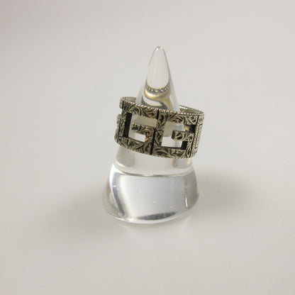 【中古】GUCCI | グッチ Gスクエア リング・指輪 551918