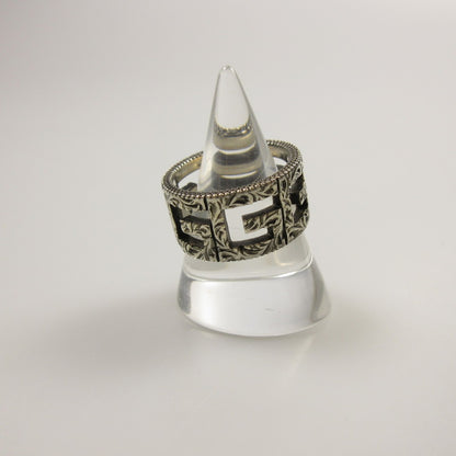 【中古】GUCCI | グッチ Gスクエア リング・指輪 551918