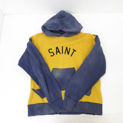 【中古】SAINT MICHAEL | セントマイケルセイントマイケル HOODIE_FELT パーカー SM-A21-0000-035 イエロー サイズ：XL