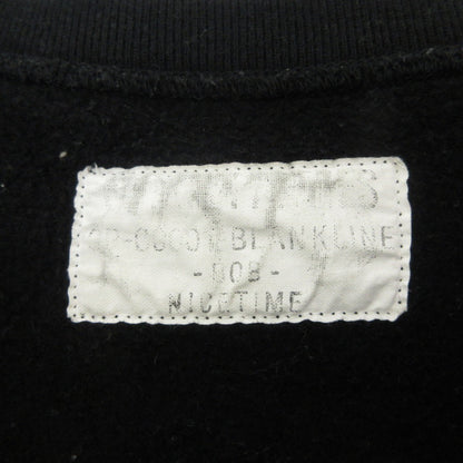 【中古】WACKOMARIA | ワコマリア HEAVY WEIGHT CREW NECK SWEAT SHIRT (TYPE-1) スウェット GP-C0001-BLACKLINE-BOB ブラック サイズ：XL