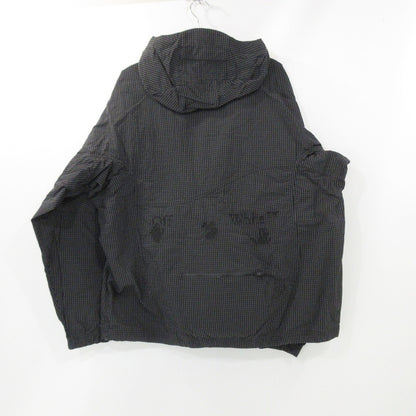 【中古】OFF-WHITE | オフホワイト AS M NRG MC ANORAK ナイロンジャケット DV4451-010 ブラック サイズ：L