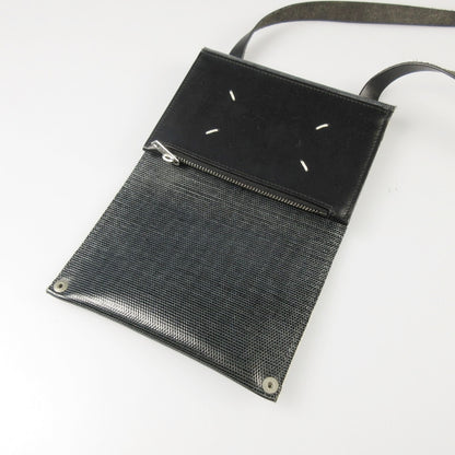 【中古】Maison Margiela | メゾンマルジェラ FOLD OVER PHONE CASE ショルダーバッグ S35UI0515 ブラック