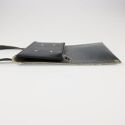 【中古】Maison Margiela | メゾンマルジェラ FOLD OVER PHONE CASE ショルダーバッグ S35UI0515 ブラック
