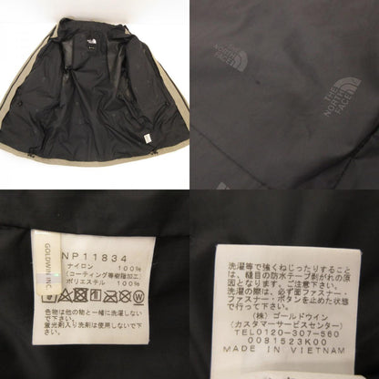 【中古】THE NORTH FACE | ザ・ノースフェイス MOUNTAIN LIGHT JACKET マウンテンパーカー NP11834 グレー サイズ：M