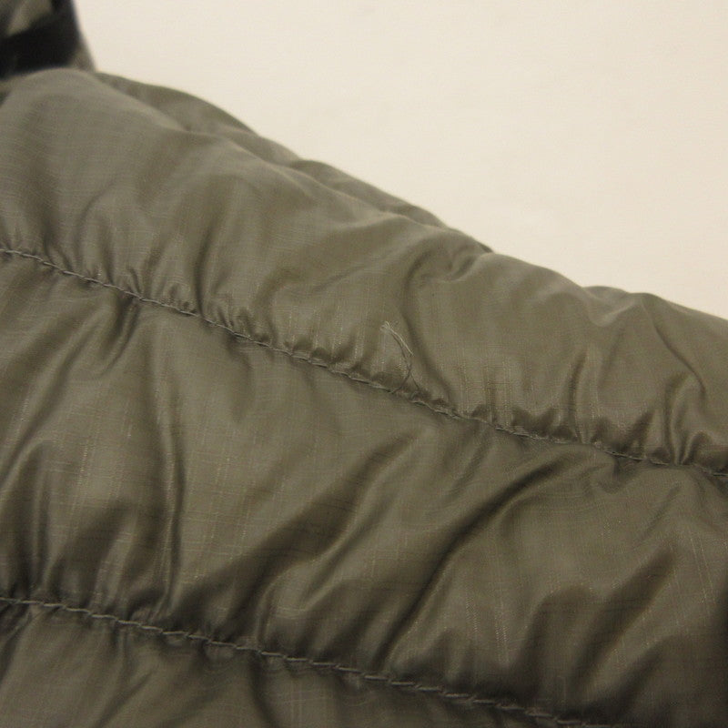 【中古】THE NORTH FACE | ザ・ノースフェイス FLASH HOODIE ダウンジャケット ND91500Z グレー サイズ：M